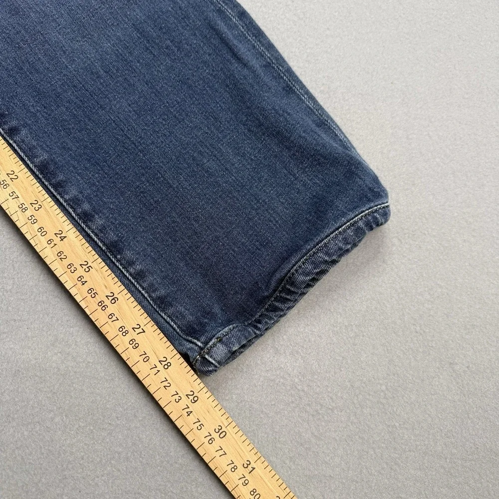 AG Adriano Goldschmied Everett Jeans Mens 34x34 (32x29 Fit) Slim Straight Hemmed